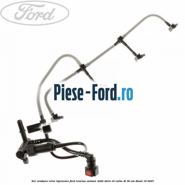 Set conducte retur injectoare Ford Tourneo Connect 2002-2014 1.8 Turbo Di 90 cai #C216761F75