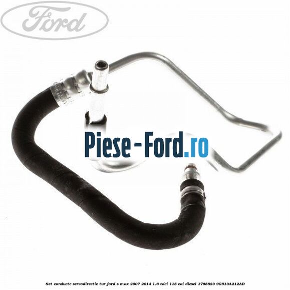 Set conducte servodirectie tur Ford S-Max 2007-2014 1.6 TDCi 115 cai diesel