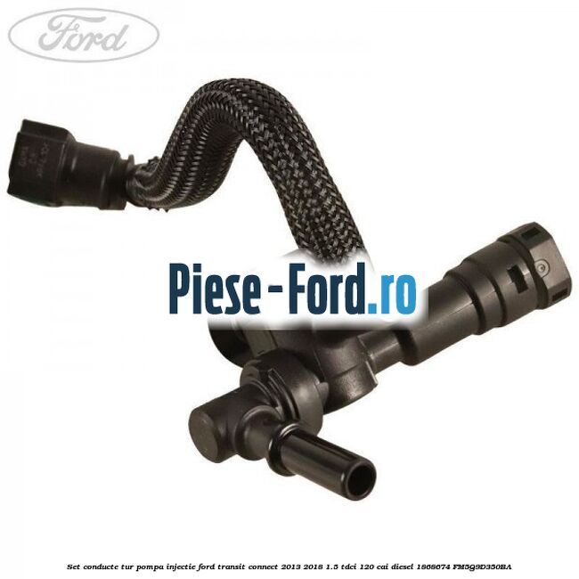 Set conducte retur pompa injectie Ford Transit Connect 2013-2018 1.5 TDCi 120 cai diesel