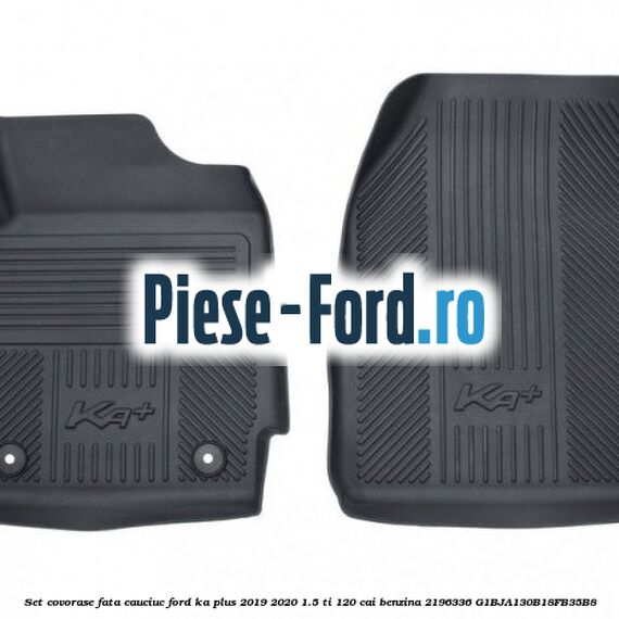 Set covorase fata, cauciuc Ford Ka plus 2019-2020 1.5 Ti 120 cai benzina #F1C3A6BE88