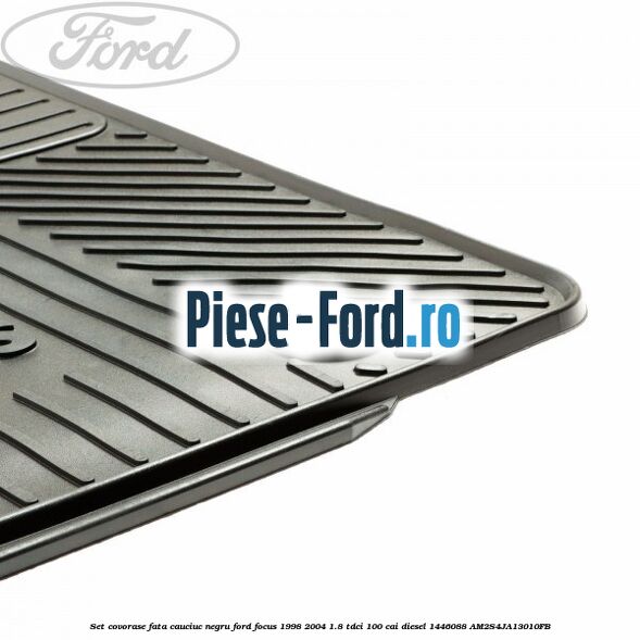 Set covorase fata, cauciuc negru Ford Focus 1998-2004 1.8 TDCi 100 cai diesel #03F428B574