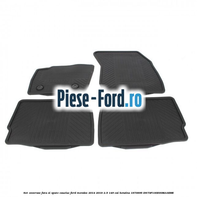 Set covorase fata si spate cauciuc Ford Mondeo 2014-2018 2.5 149 cai benzina #F9D963AD8E