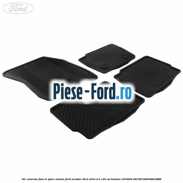 Set covorase fata si spate cauciuc Ford Mondeo 2014-2018 2.5 149 cai benzina #F9D963AD8E