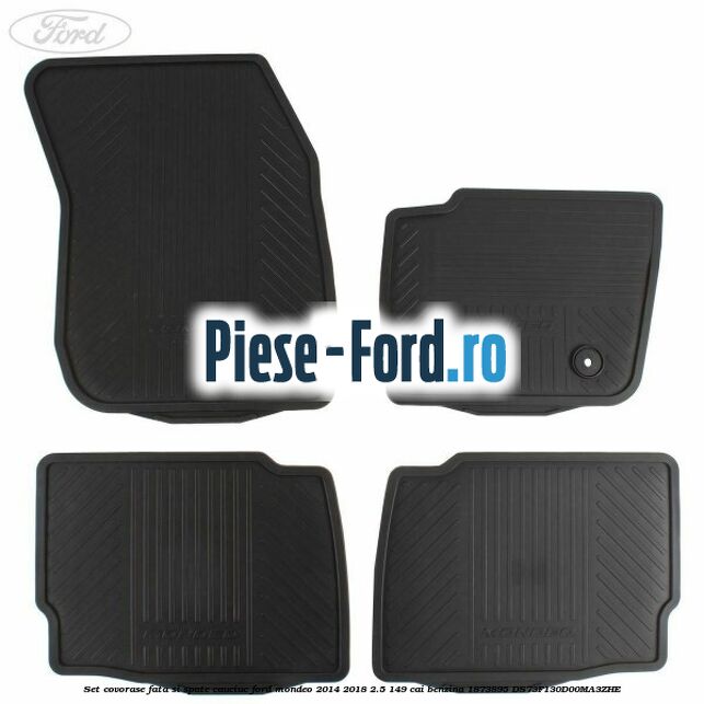 Set covorase fata si spate cauciuc Ford Mondeo 2014-2018 2.5 149 cai benzina #F9D963AD8E