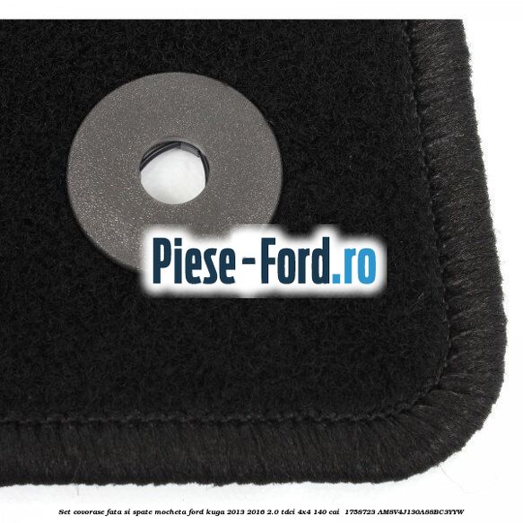 Set covorase fata si spate, mocheta Ford Kuga 2013-2016 2.0 TDCi 4x4 140 cai  #D811FF0C1E