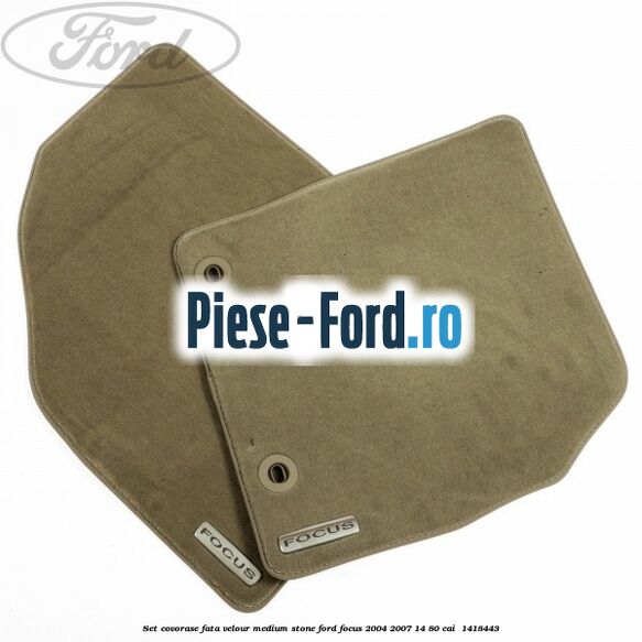 Set covorase fata velour medium stone Ford Focus 2004-2007 1.4 80 cai #BF2040DBE0