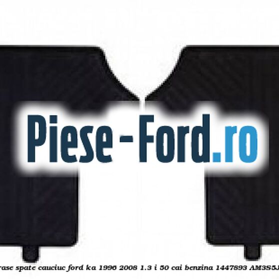 Set covorase spate, cauciuc Ford Ka 1996-2008 1.3 i 50 cai benzina