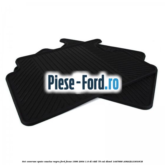 Set covorase spate, cauciuc negru Ford Focus 1998-2004 1.8 DI/TDDi 75 cai diesel #047B43FD92