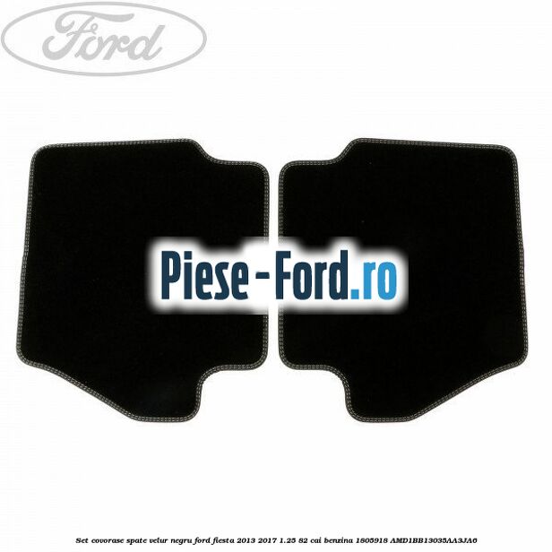 Set covorase spate, mocheta Ford Fiesta 2013-2017 1.25 82 cai benzina