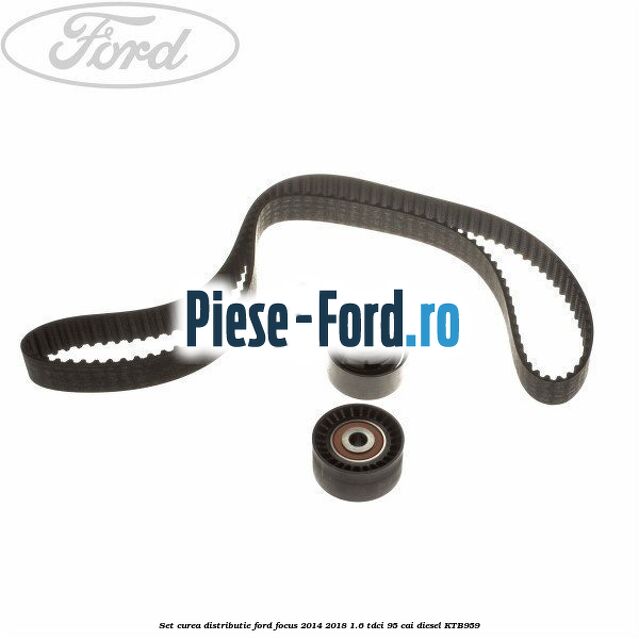 Set curea distributie Ford Focus 2014-2018 1.6 TDCi 95 cai