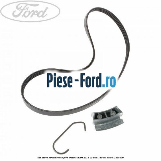 Set curea servodirectie Ford Transit 2006-2014 2.2 TDCi 110 cai #8A98B0F5DE