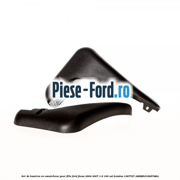 Set de bavettes en caoutchouc pour fille Ford Focus 2004-2007 1.6 100 cai benzina #986D77F00D