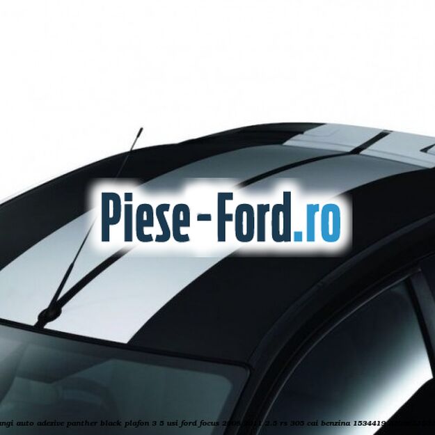 Set dungi auto adezive frozen white eleron Ford Focus 2008-2011 2.5 RS 305 cai benzina