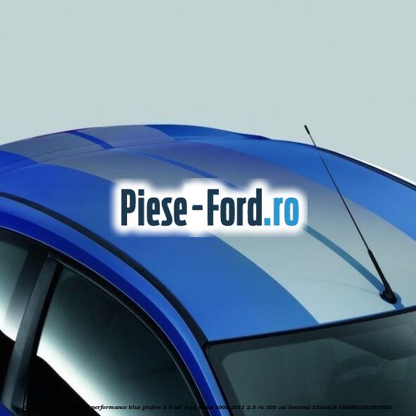 Set dungi auto adezive performance blue plafon 3/5 usi Ford Focus 2008-2011 2.5 RS 305 cai benzina