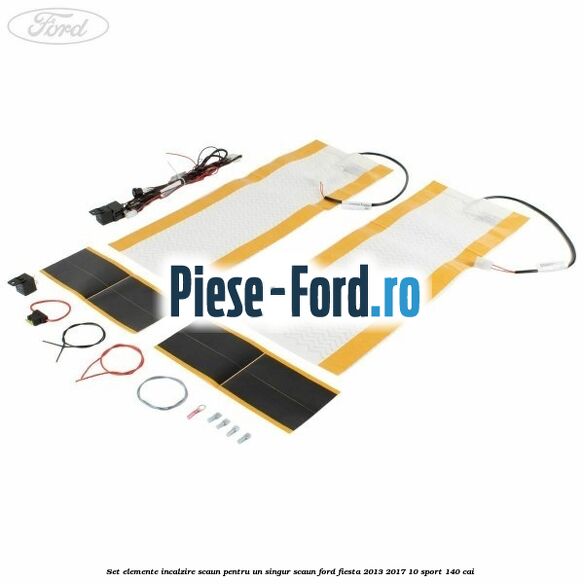 Set elemente incalzire scaun, pentru un singur scaun Ford Fiesta 2013-2017 1.0 Sport 140 cai 