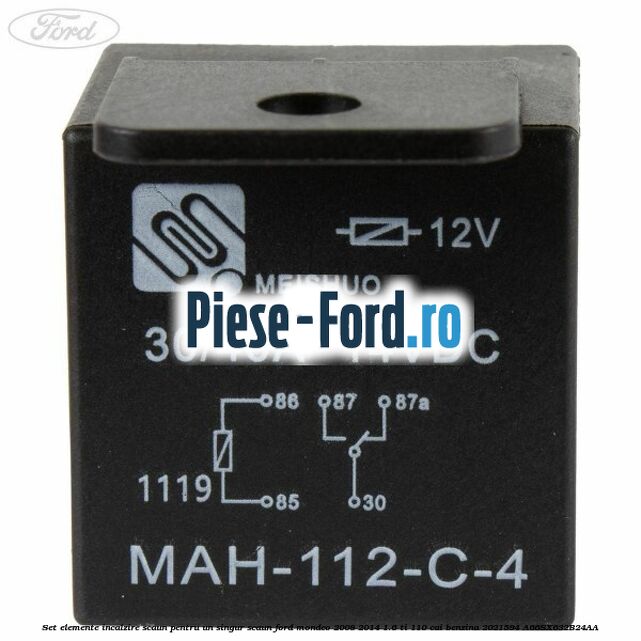 Set elemente incalzire scaun, pentru un singur scaun Ford Mondeo 2008-2014 1.6 Ti 110 cai benzina #23B1625E2D