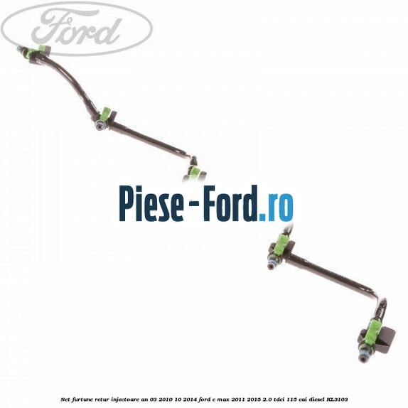 Saiba etansare injector Ford C-Max 2011-2015 2.0 TDCi 115 cai diesel