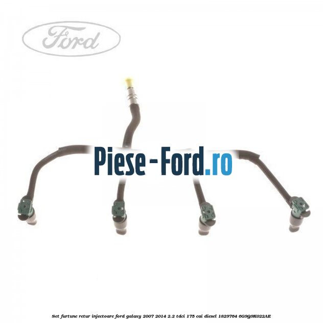 Set furtune retur injectoare Ford Galaxy 2007-2014 2.2 TDCi 175 cai diesel