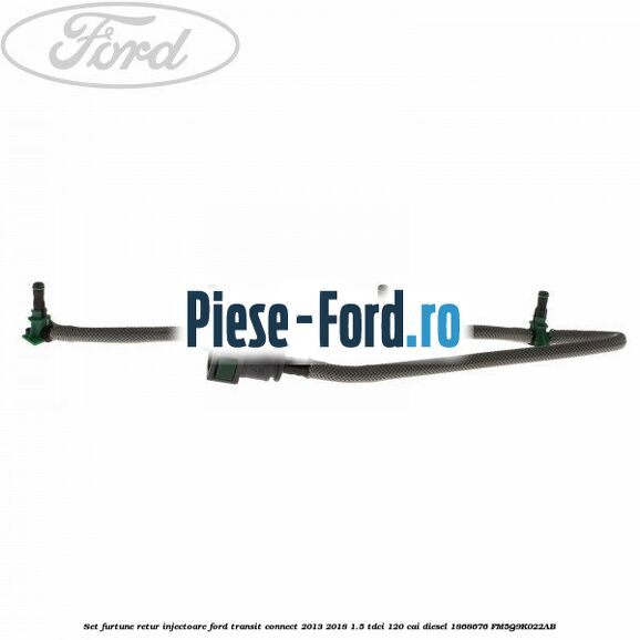 Set furtune retur injectoare Ford Transit Connect 2013-2018 1.5 TDCi 120 cai diesel