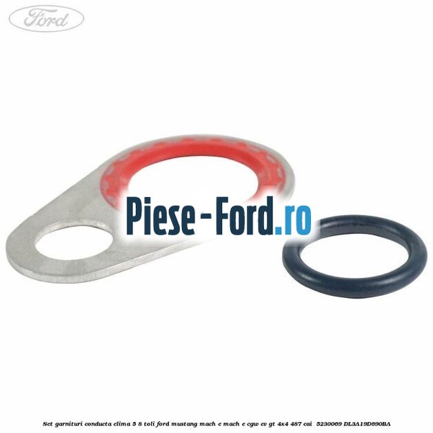 Set garnituri conducta clima 5/8 toli Ford Mustang Mach-E MACH-E (CGW) EV GT 4x4 487 cai #5AEFD57121