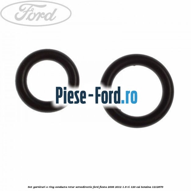 Set garnituri o ring conducta retur servodirectie Ford Fiesta 2008-2012 1.6 Ti 120 cai
