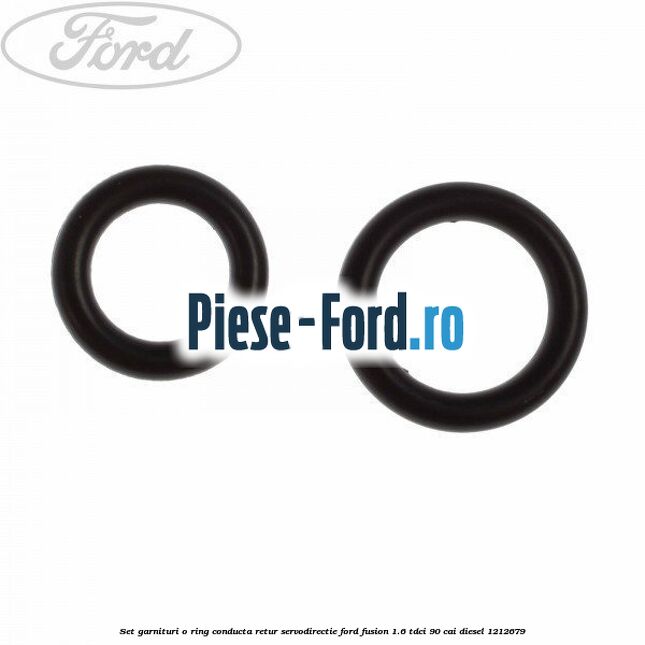 Set garnituri o ring conducta retur servodirectie Ford Fusion 1.6 TDCi 90 cai
