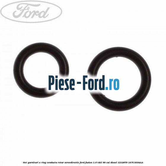 Set garnituri o ring conducta retur servodirectie Ford Fusion 1.6 TDCi 90 cai diesel