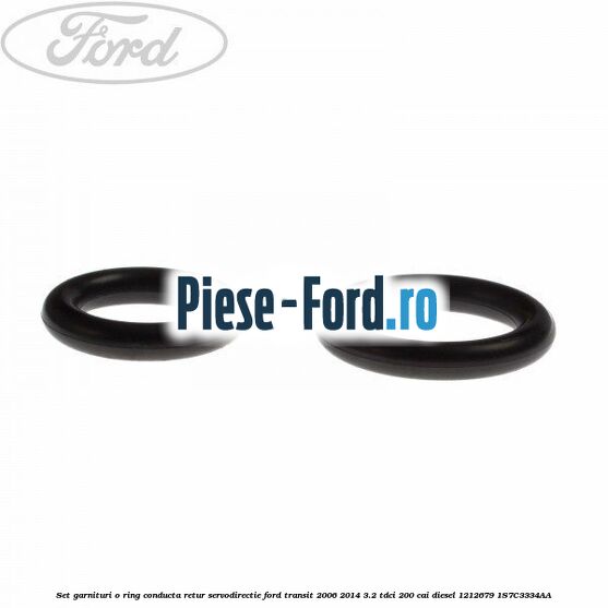 Set garnituri o ring conducta retur servodirectie Ford Transit 2006-2014 3.2 TDCi 200 cai diesel #CA1F9E134F