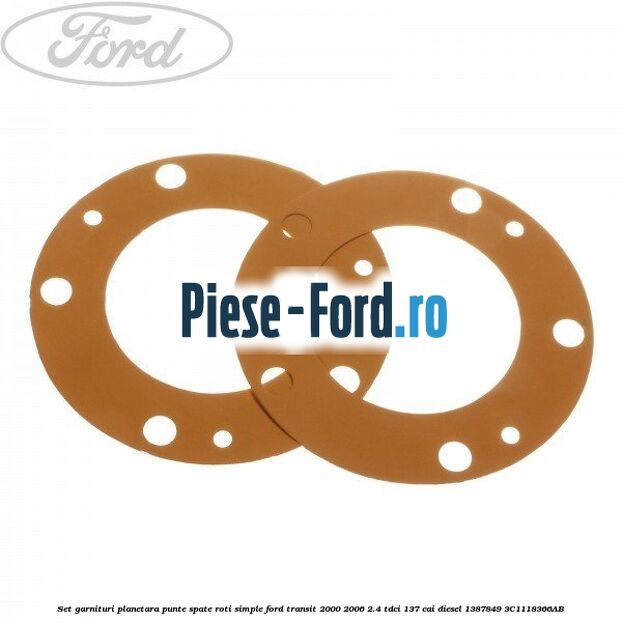 Set garnituri planetara punte spate roti simple Ford Transit 2000-2006 2.4 TDCi 137 cai #89B44B91E8 Set garnituri planetara punte spate roti simple Ford Transit 2000-2006 2.4 TDCi 137 cai diesel #89B44B91E8