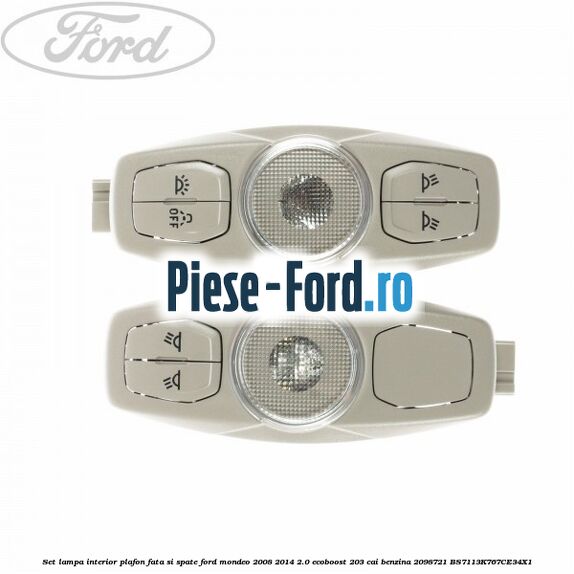 Semnalizator oglinda stanga Ford Mondeo 2008-2014 2.0 EcoBoost 203 cai benzina