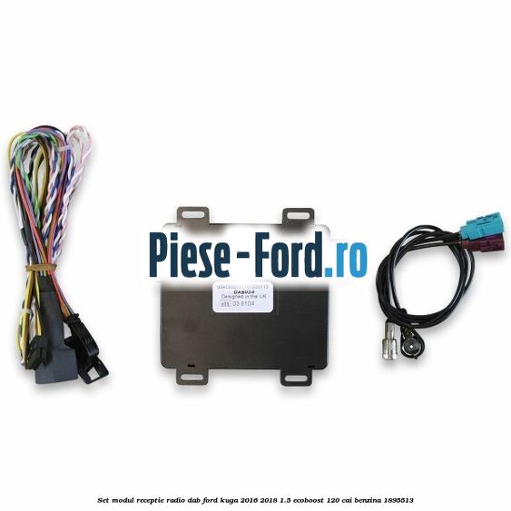 Set modul receptie radio DAB Ford Kuga 2016-2018 1.5 EcoBoost 120 cai benzina #3F3BDFF7B1