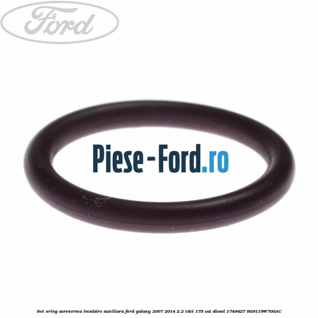 Set o-ring compresor aer conditionat Ford Galaxy 2007-2014 2.2 TDCi 175 cai diesel