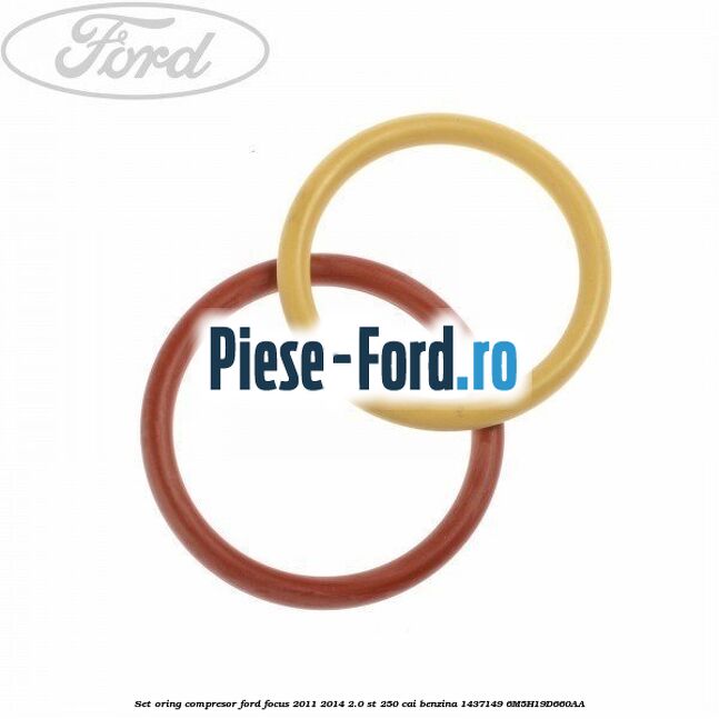 Set oring compresor Ford Focus 2011-2014 2.0 ST 250 cai benzina