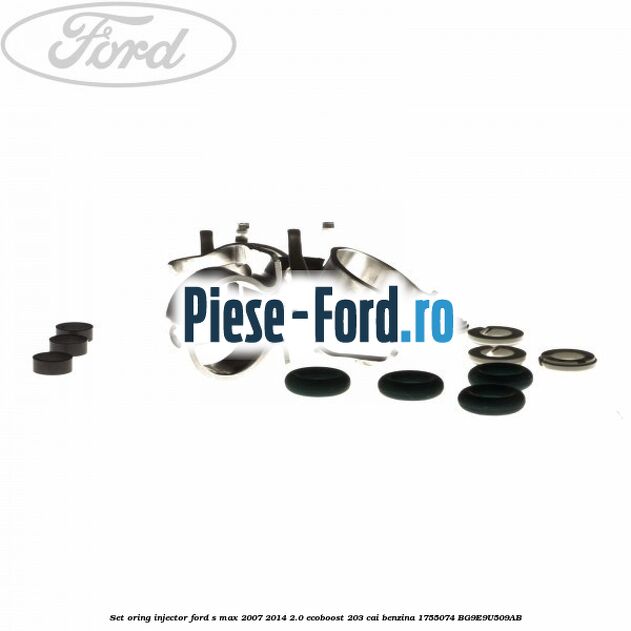 Set oring injector Ford S-Max 2007-2014 2.0 EcoBoost 203 cai benzina
