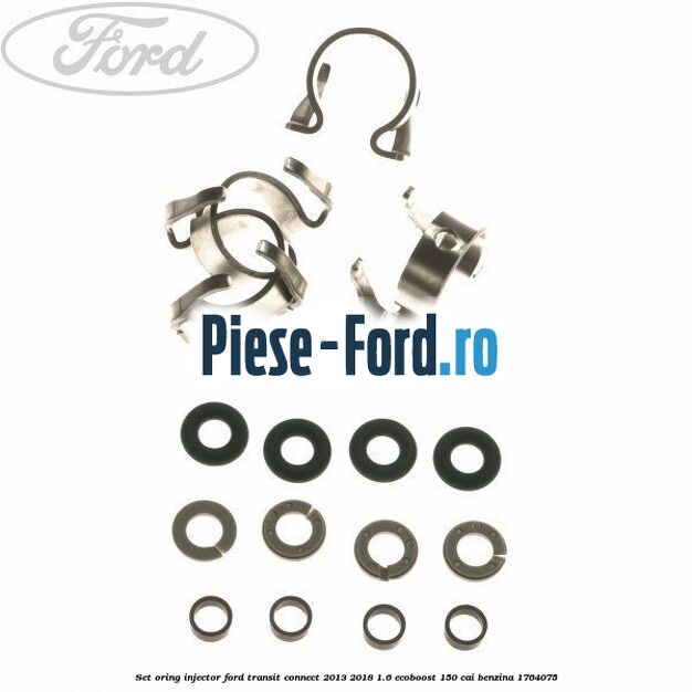 Set oring injector Ford Transit Connect 2013-2018 1.6 EcoBoost 150 cai