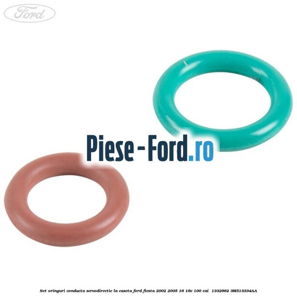 Set oringuri conducta servodirectie la caseta Ford Fiesta 2002-2005 1.6 16V 100 cai #1335A8497C