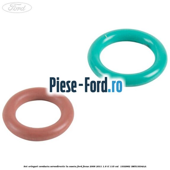 Set oringuri conducta servodirectie la caseta Ford Focus 2008-2011 1.6 Ti 115 cai  #7FDBE029CD