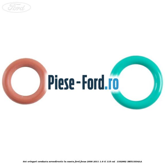 Set oringuri conducta servodirectie la caseta Ford Focus 2008-2011 1.6 Ti 115 cai  #7FDBE029CD