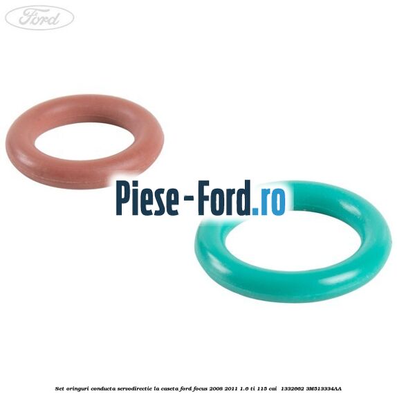 Set oringuri conducta servodirectie la caseta Ford Focus 2008-2011 1.6 Ti 115 cai  #7FDBE029CD