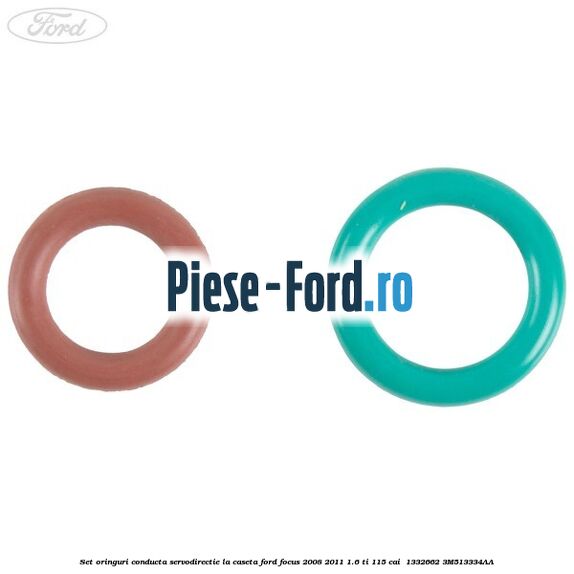 Set oringuri conducta servodirectie la caseta Ford Focus 2008-2011 1.6 Ti 115 cai  #7FDBE029CD