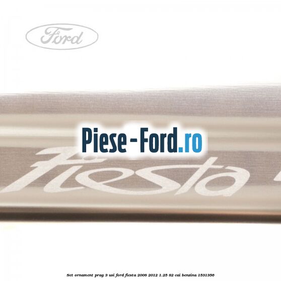 Set ornament prag 3 usi Ford Fiesta 2008-2012 1.25 82 cai