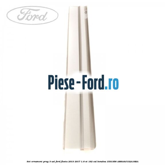 Set ornament prag 3 usi Ford Fiesta 2013-2017 1.6 ST 182 cai benzina