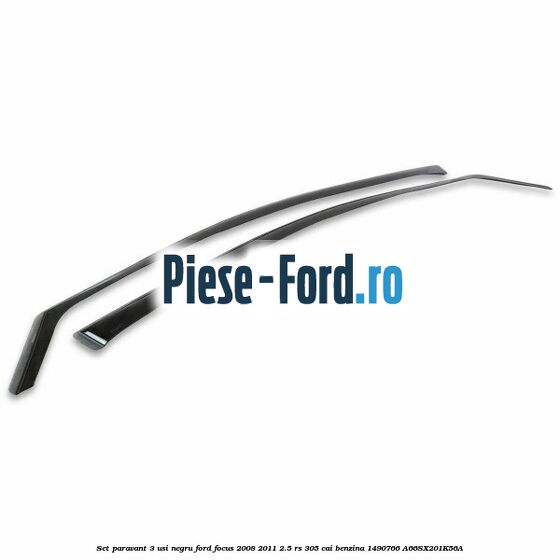Set paravant 3 usi, negru Ford Focus 2008-2011 2.5 RS 305 cai benzina