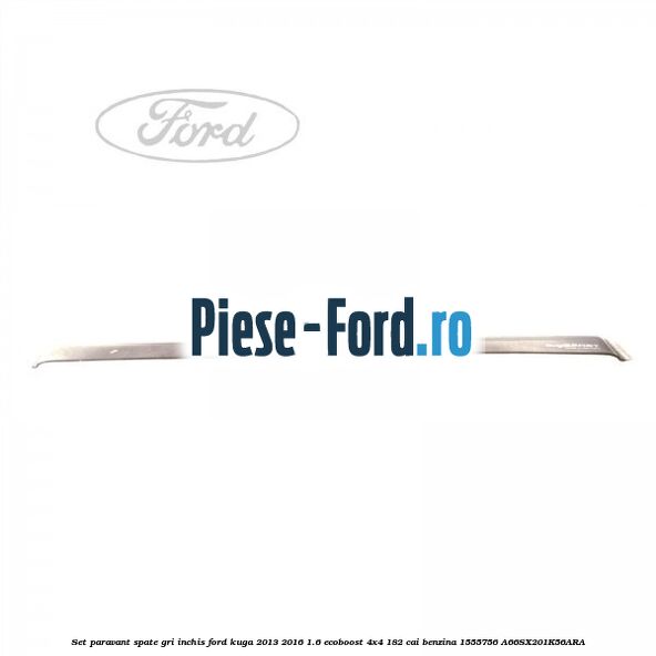Set paravant spate, gri inchis Ford Kuga 2013-2016 1.6 EcoBoost 4x4 182 cai benzina