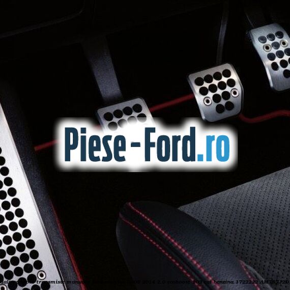 Set pedaliere sport, transmisie automata model 2 Ford Mondeo 2008-2014 2.0 EcoBoost 203 cai benzina