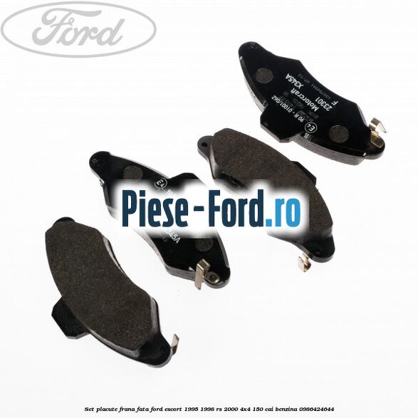 Set placute frana fata Ford Escort 1995-1998 RS 2000 4x4 150 cai #7A0F41DFFF