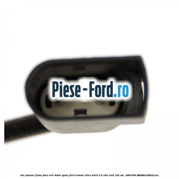 Set placute frana fata roti duble spate Ford Transit 2014-2018 2.2 TDCi RWD 125 cai  #02122F61E1