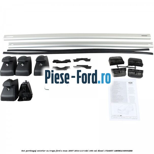 Set portbagaj exterior (cu trapa) Ford S-Max 2007-2014 2.0 TDCi 163 cai diesel