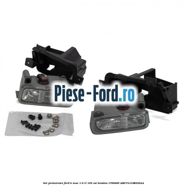 Set proiectoare Ford B-Max 1.6 Ti 105 cai benzina #0B00D1861B