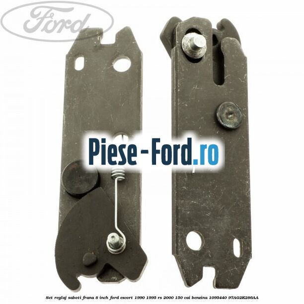 Set reglaj saboti frana 8 inch Ford Escort 1990-1995 RS 2000 150 cai benzina #3979997329
